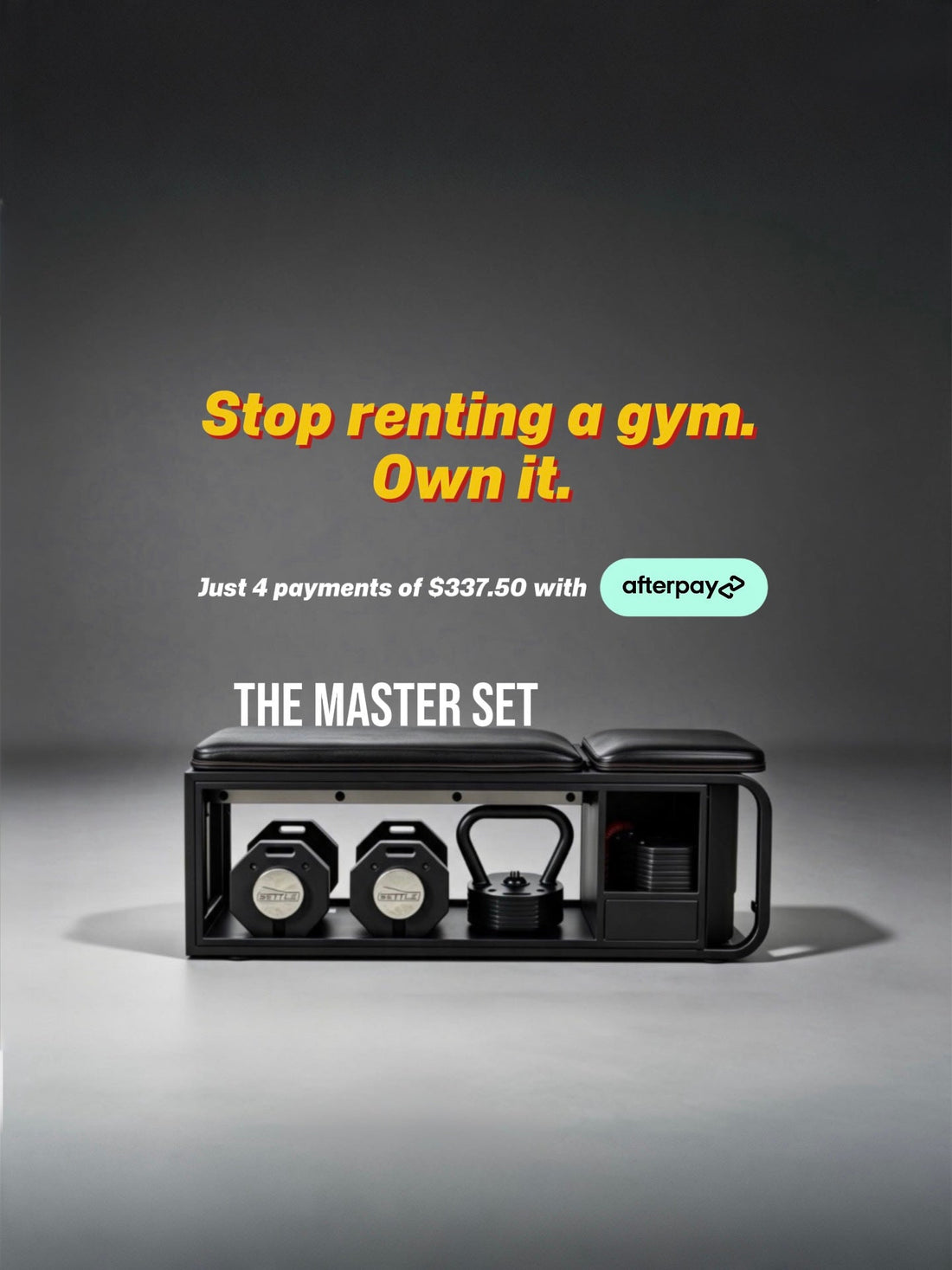 Get Your Master Set Now, Pay Over Time