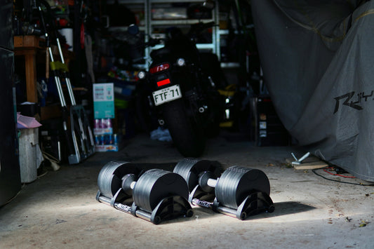 Adjustable dumbbell set 2x36kg + free bench (Pre-order Offer)