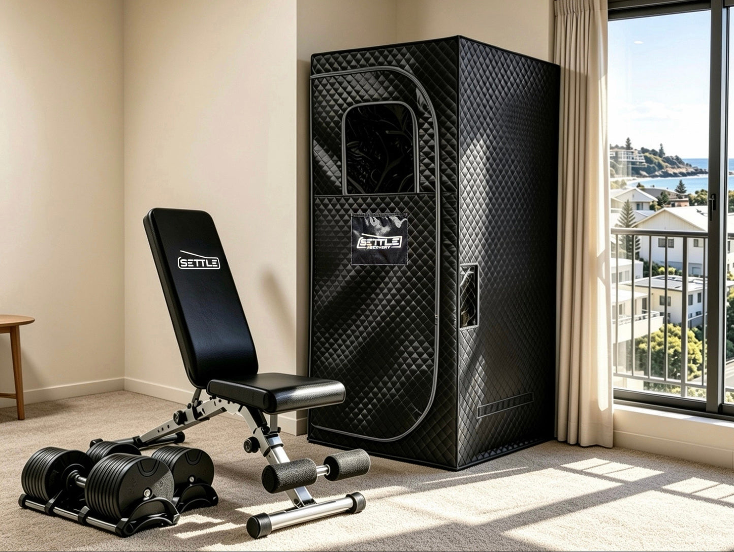 Core set + Infrared tent sauna